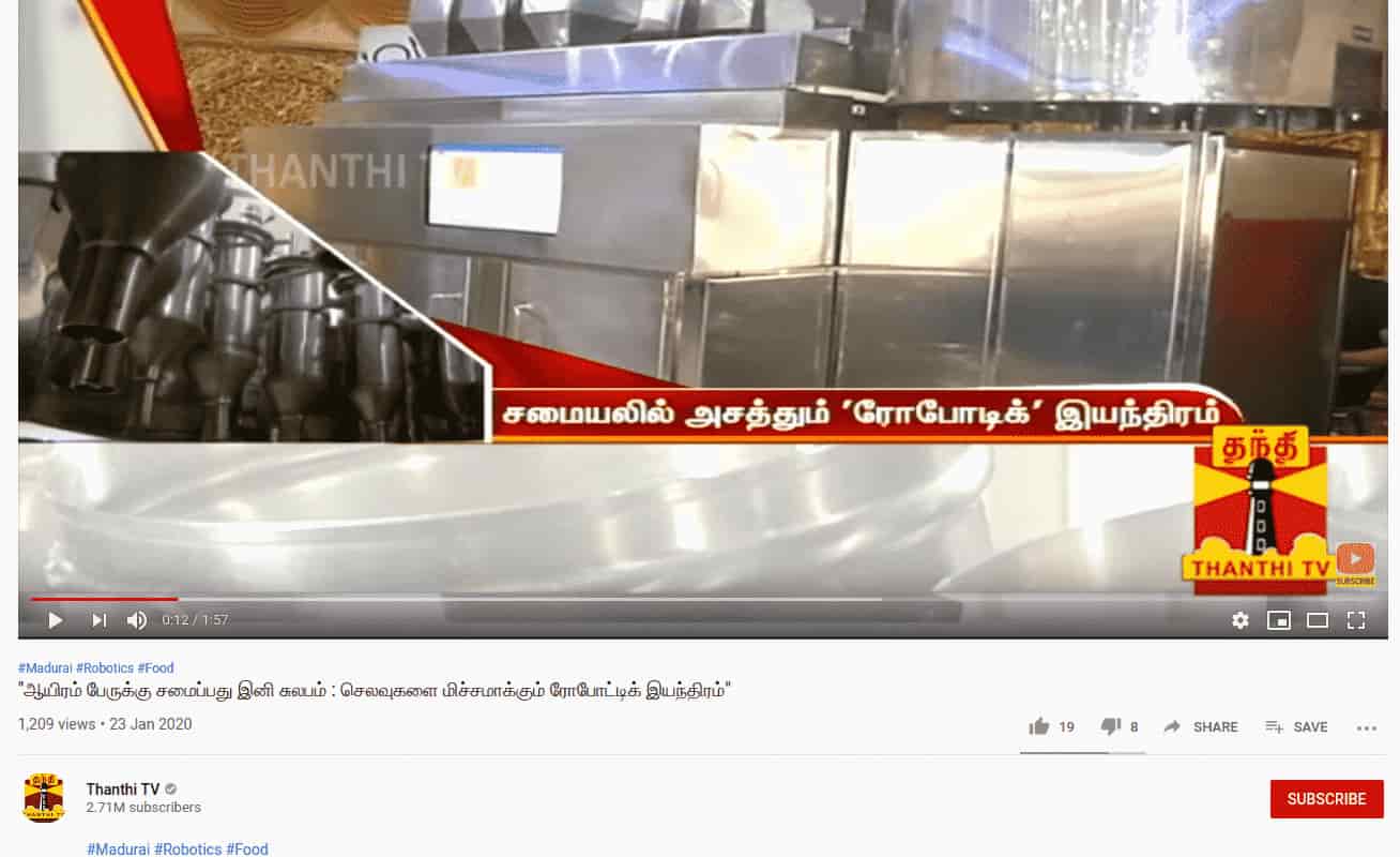 Automated Robotic Kitchen